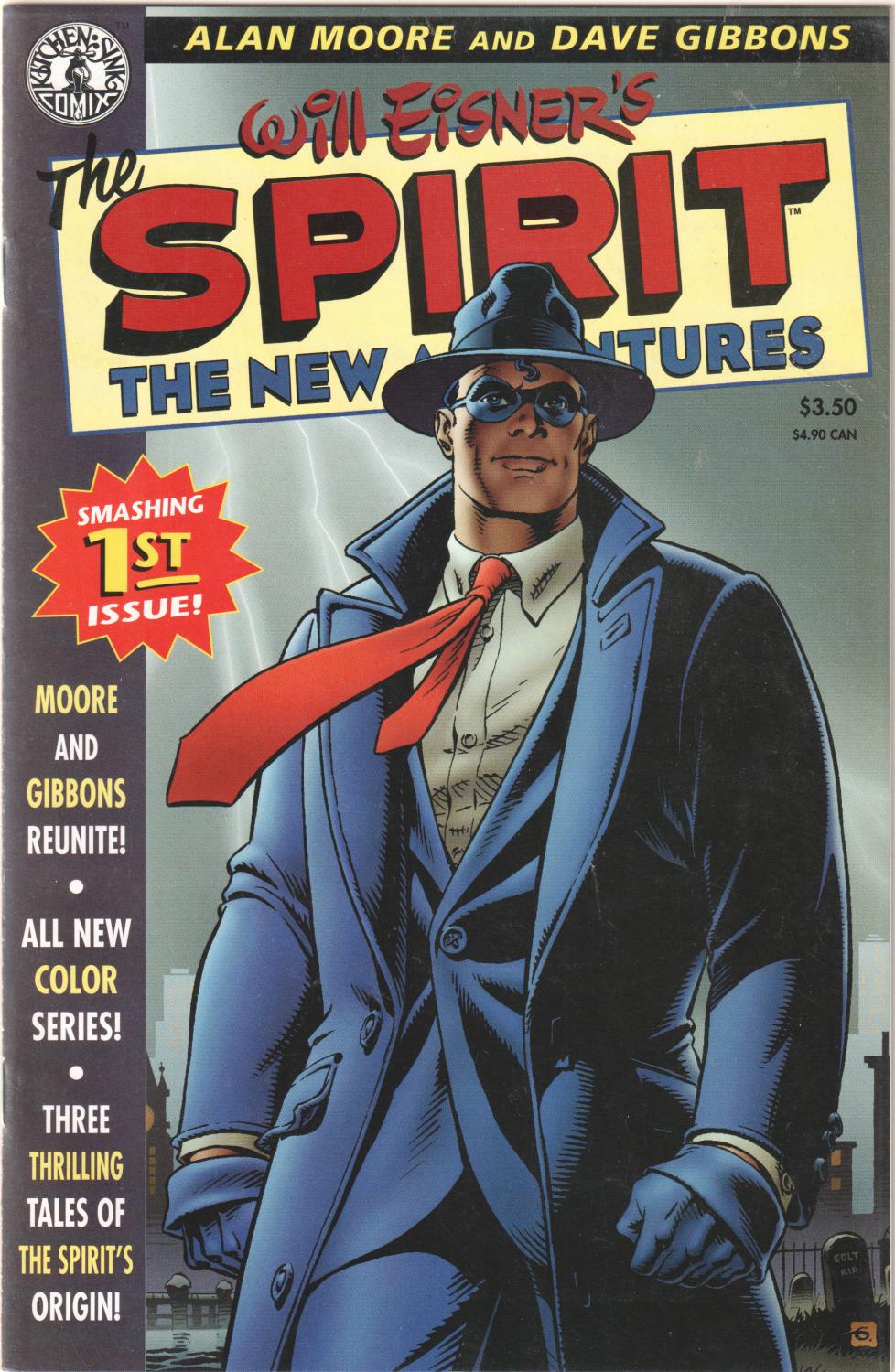 THE SPIRIT THE NEW ADVENTURES 1-8 COMPLETE SET