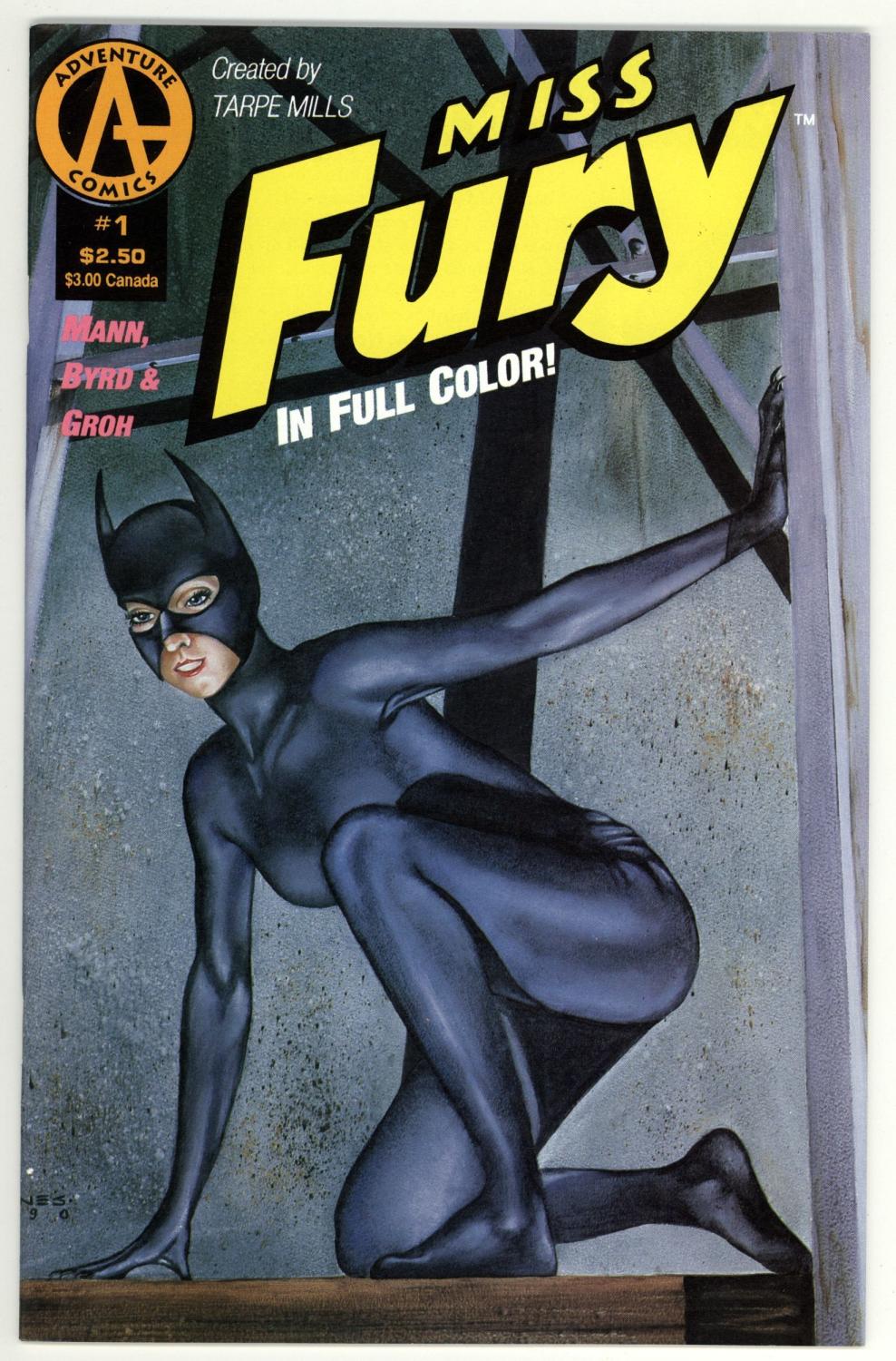 MISS FURY #1-4 1991 COMPLETE SET