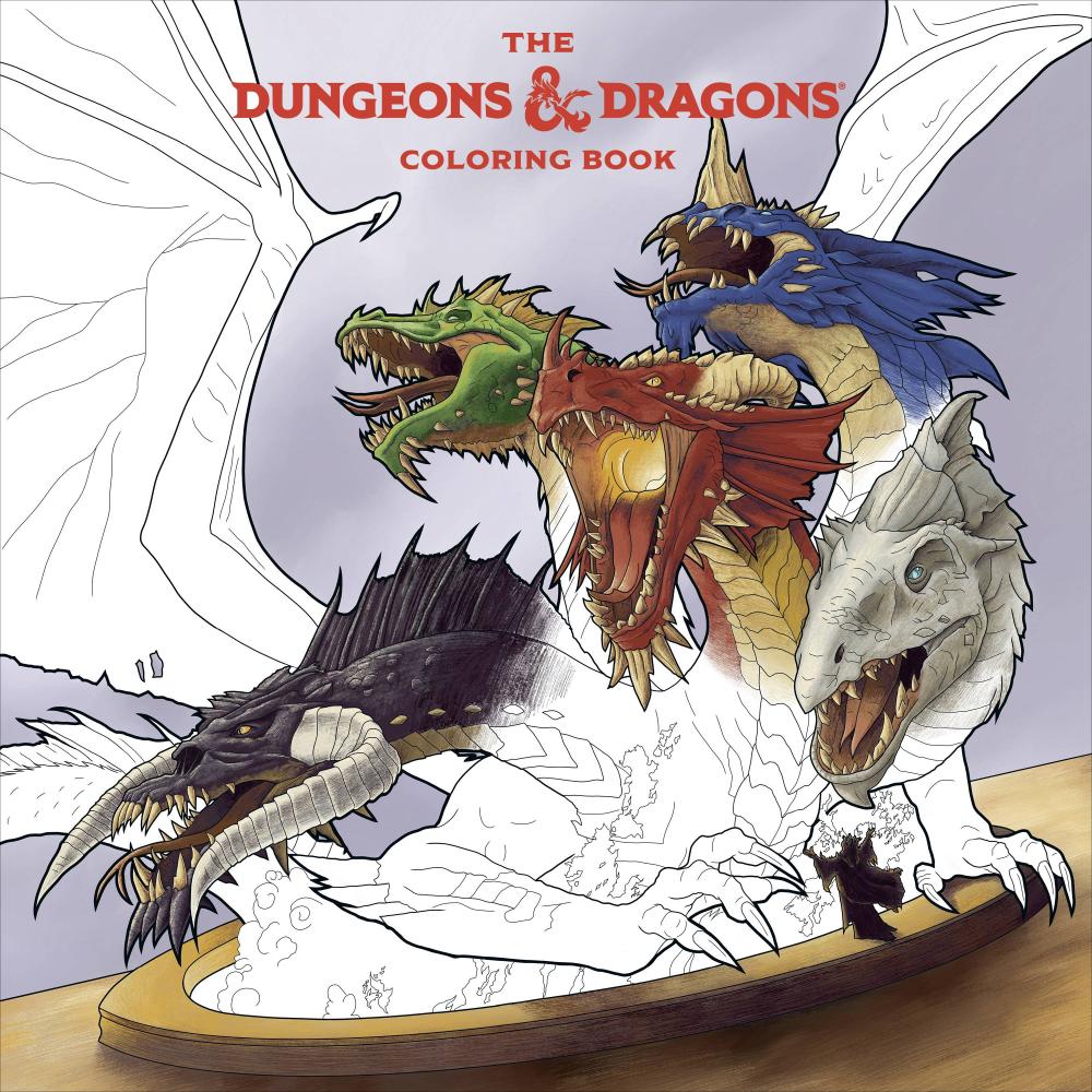 DUNGEONS & DRAGONS COLORING BOOK