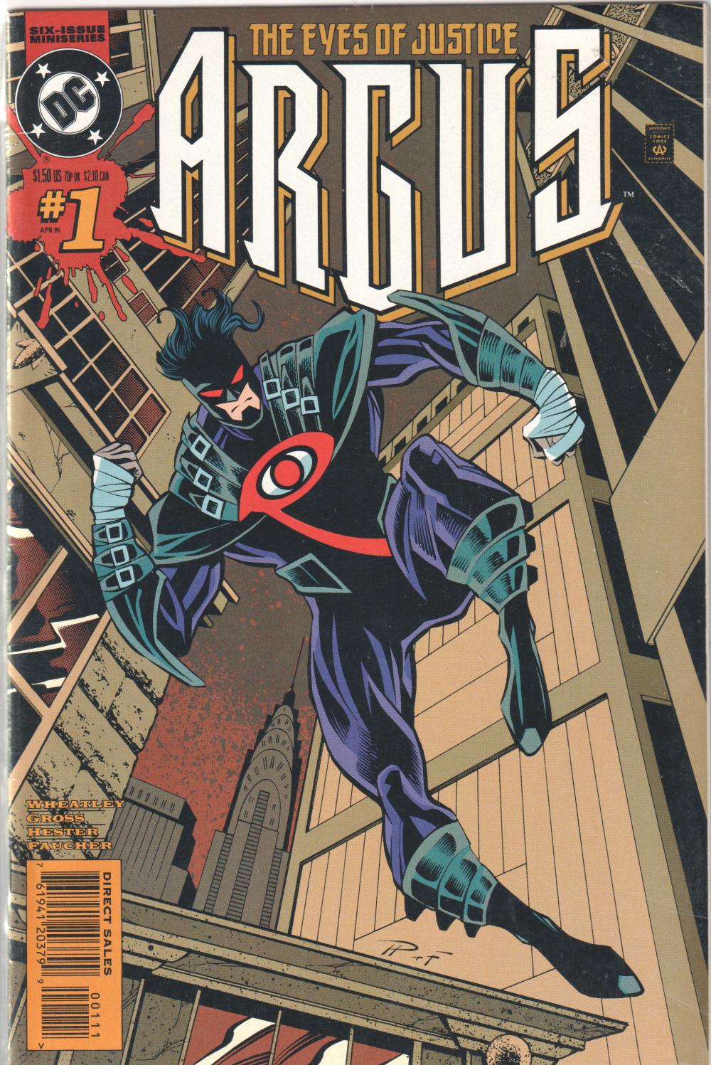 ARGUS 1-6 COMPLETE SET