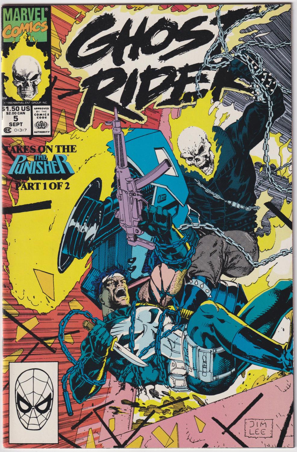 GHOST RIDER TAKES ON THE PUNISHER VOL.2 #5 & 6 COMPLETE SET