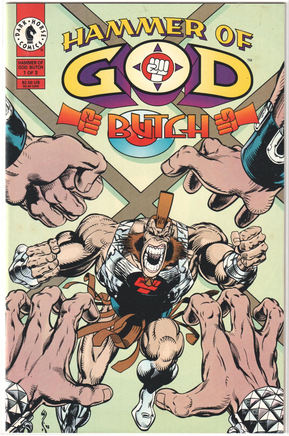 HAMMER OF GOD BUTCH #1-3 COMPLETE SET