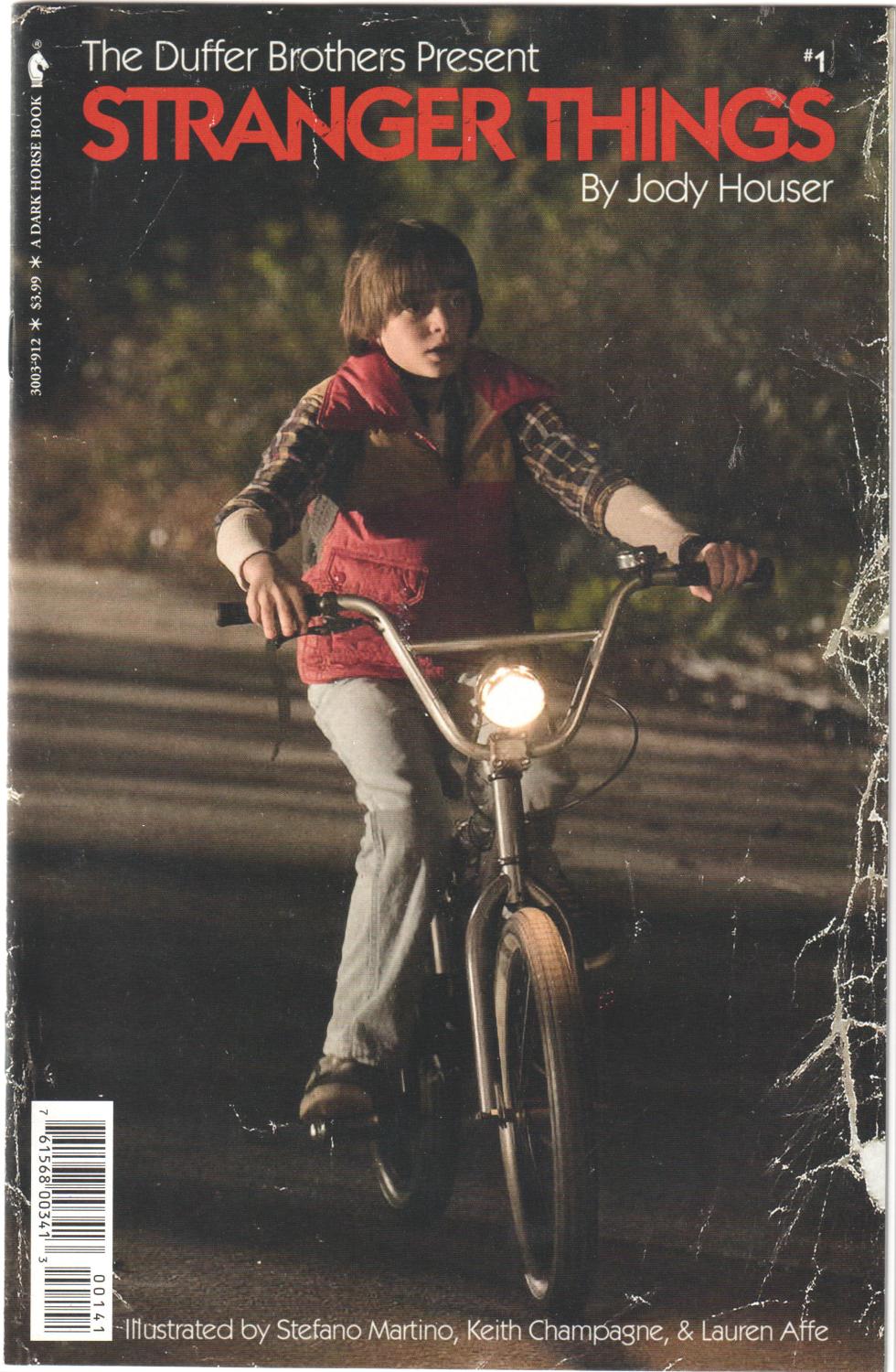 STRANGER THINGS 1-4 PHOTO COVER COMPLETE SET