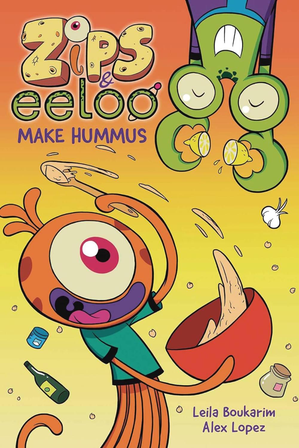 ZIPS AND EELOO GN MAKE HUMMUS