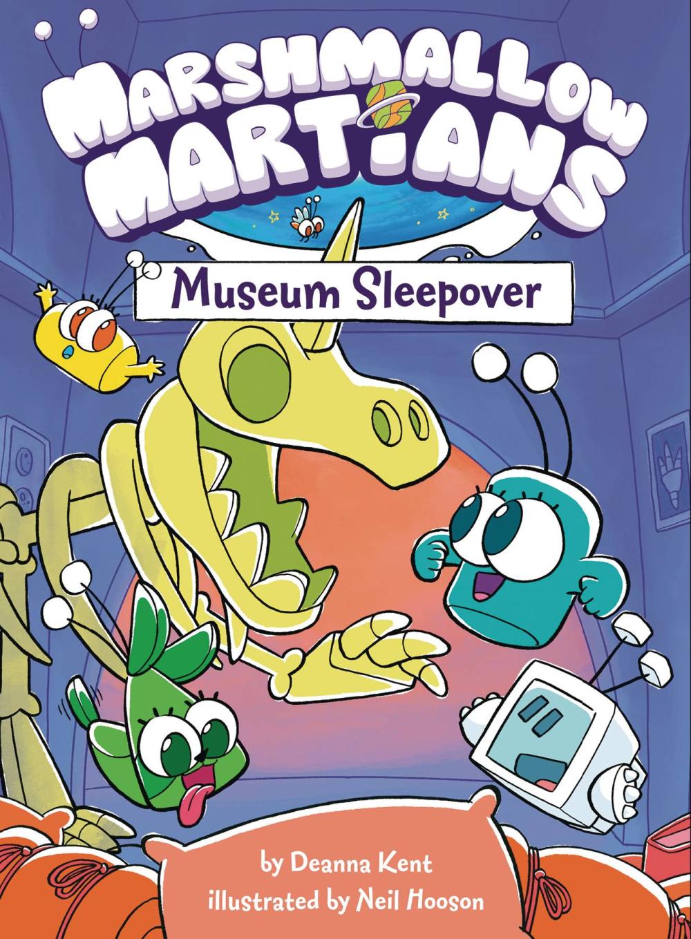 MARSHMALLOW MARTIANS GN MUSEUM SLEEPOVER