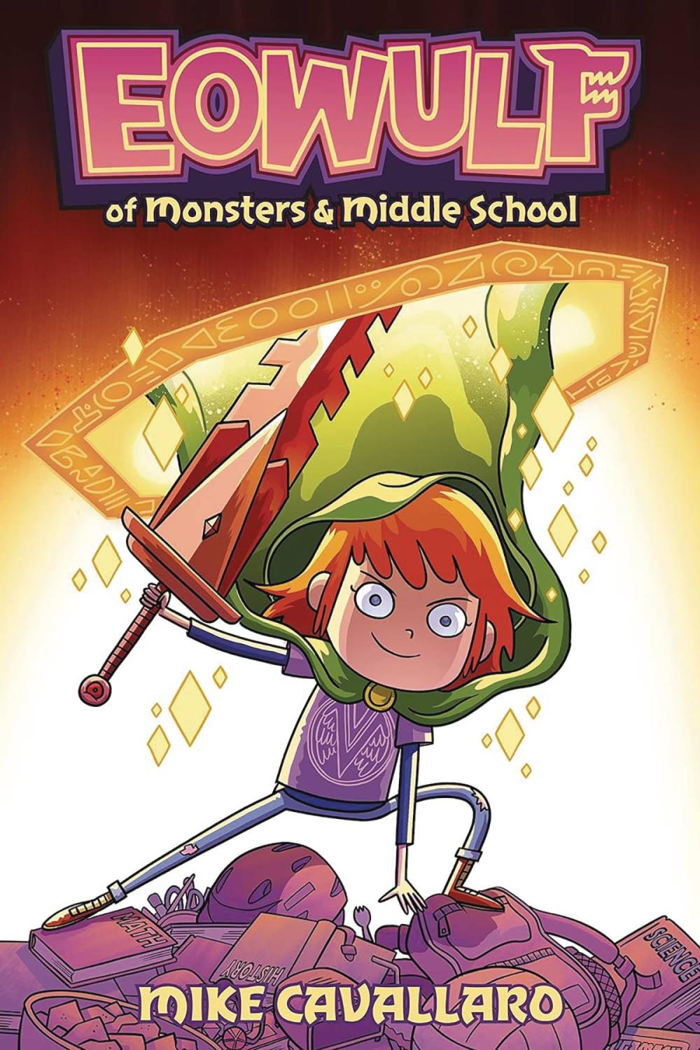 EOWULF GN VOL 01 OF MONSTERS & MIDDLE SCHOOL