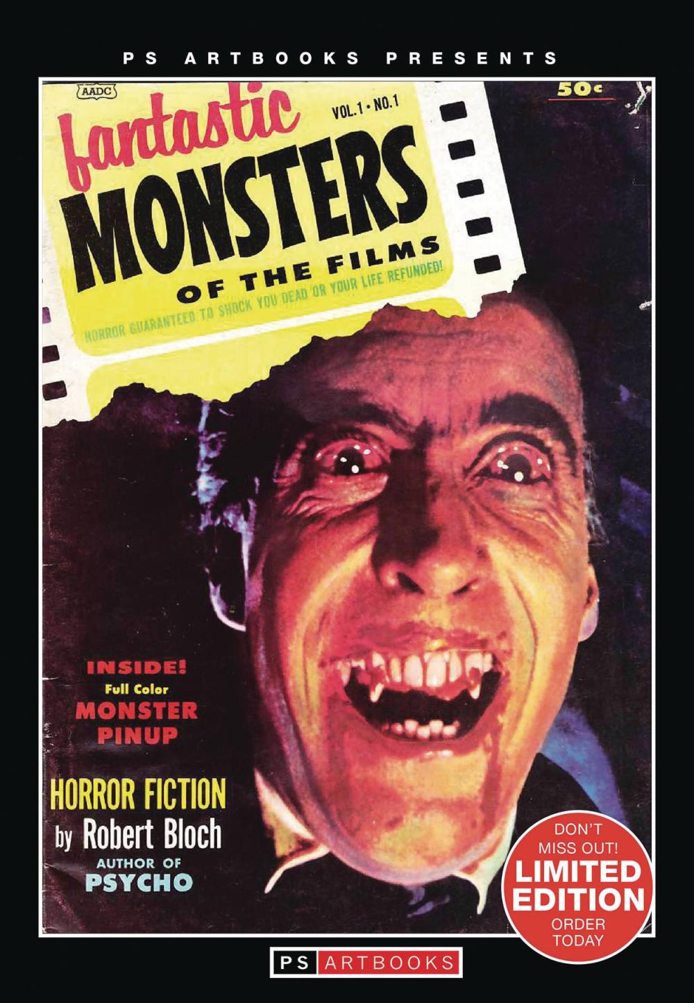 PS ARTBOOKS FANTASTIC MONSTERS OF FILMS MAG #1