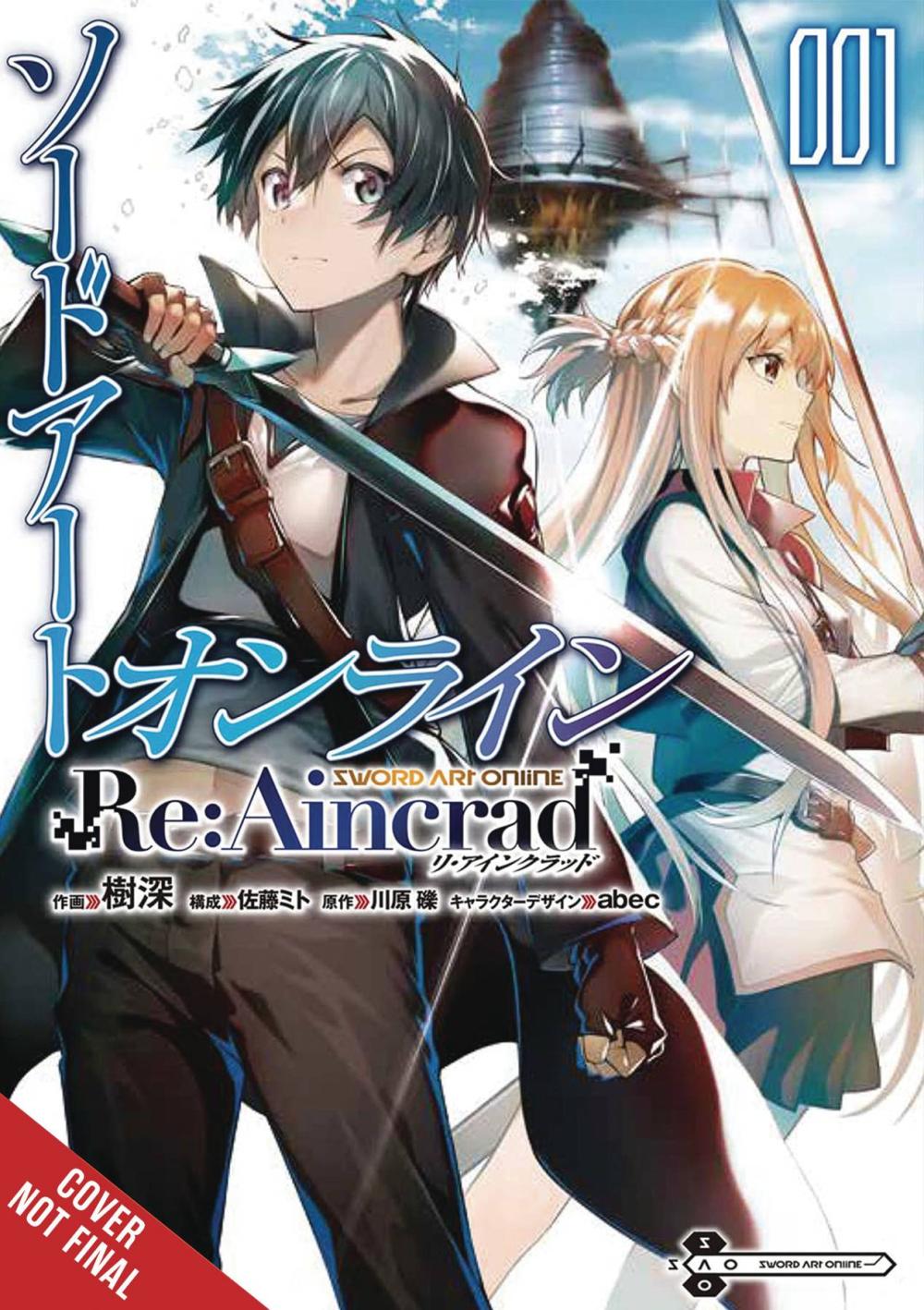 SWORD ART ONLINE RE AINCRAD GN VOL 01