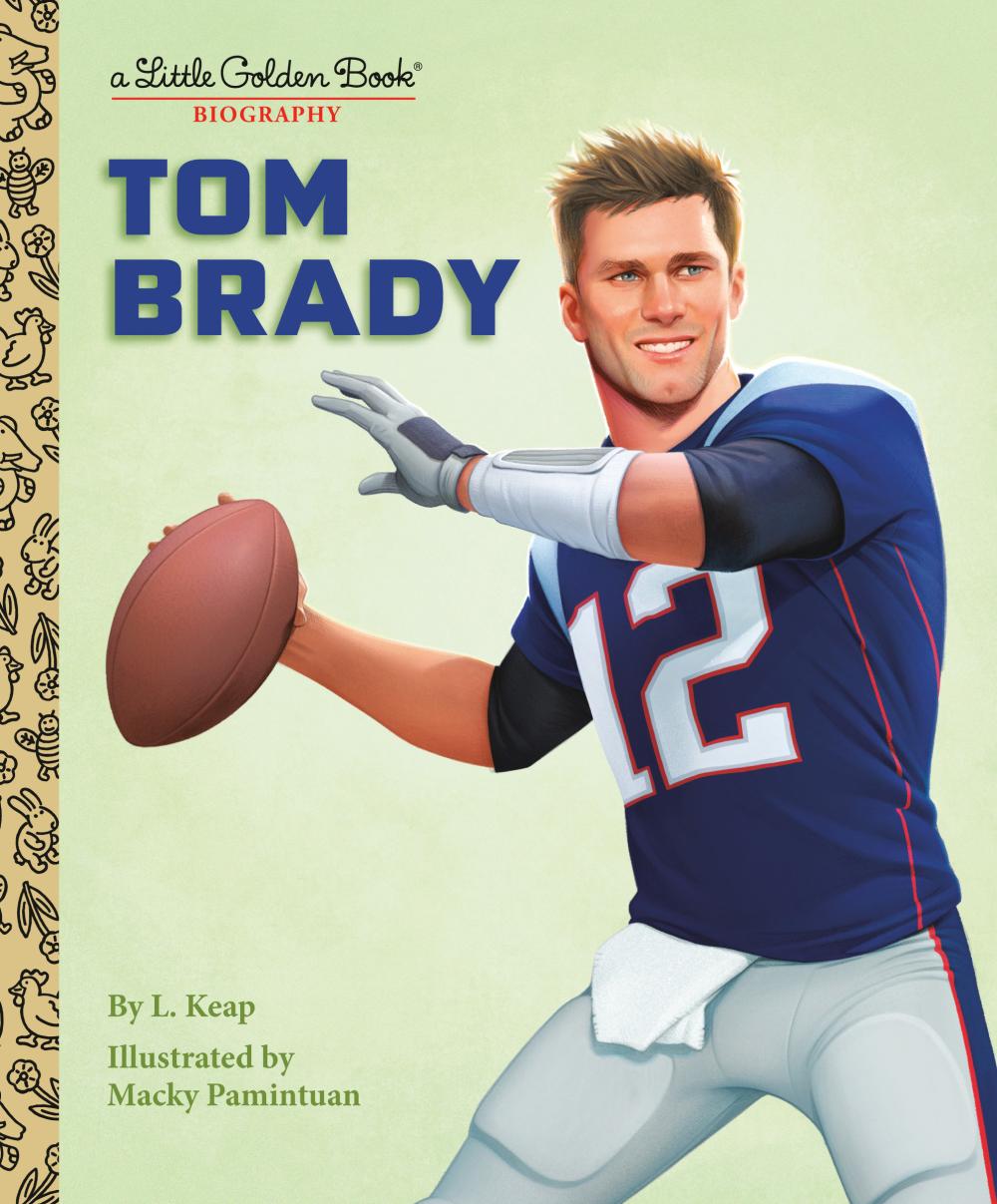 TOM BRADY A LITTLE GOLDEN BOOK BIOGRAPHY HC