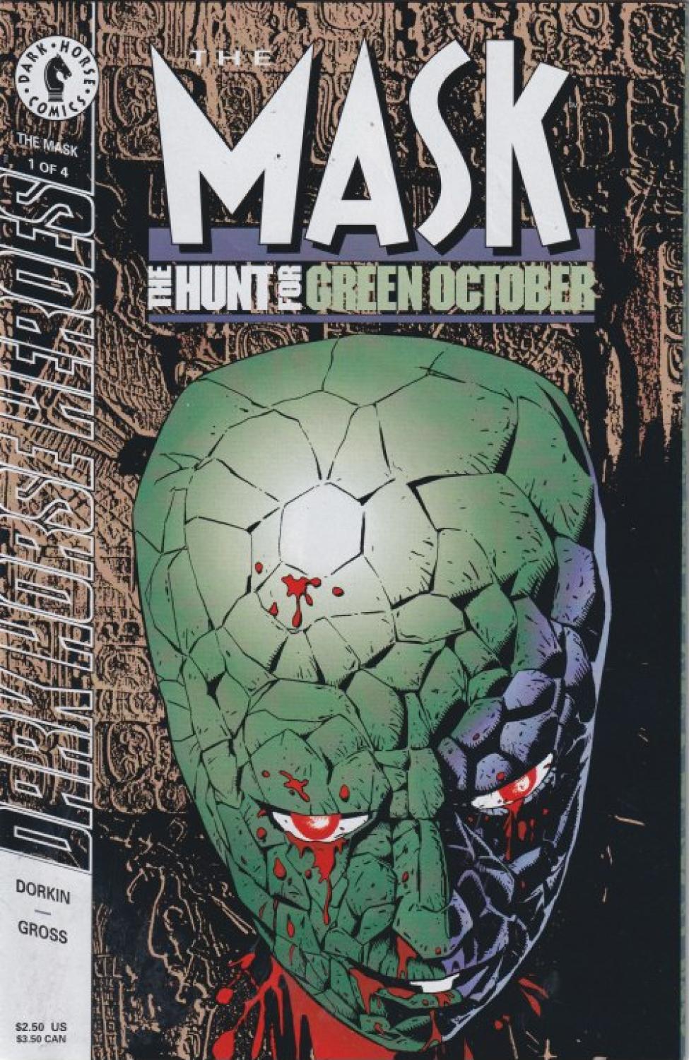 MASK HUNT FOR GREEN OCTOBER #1-4 DH 1995 COMPLETE SET