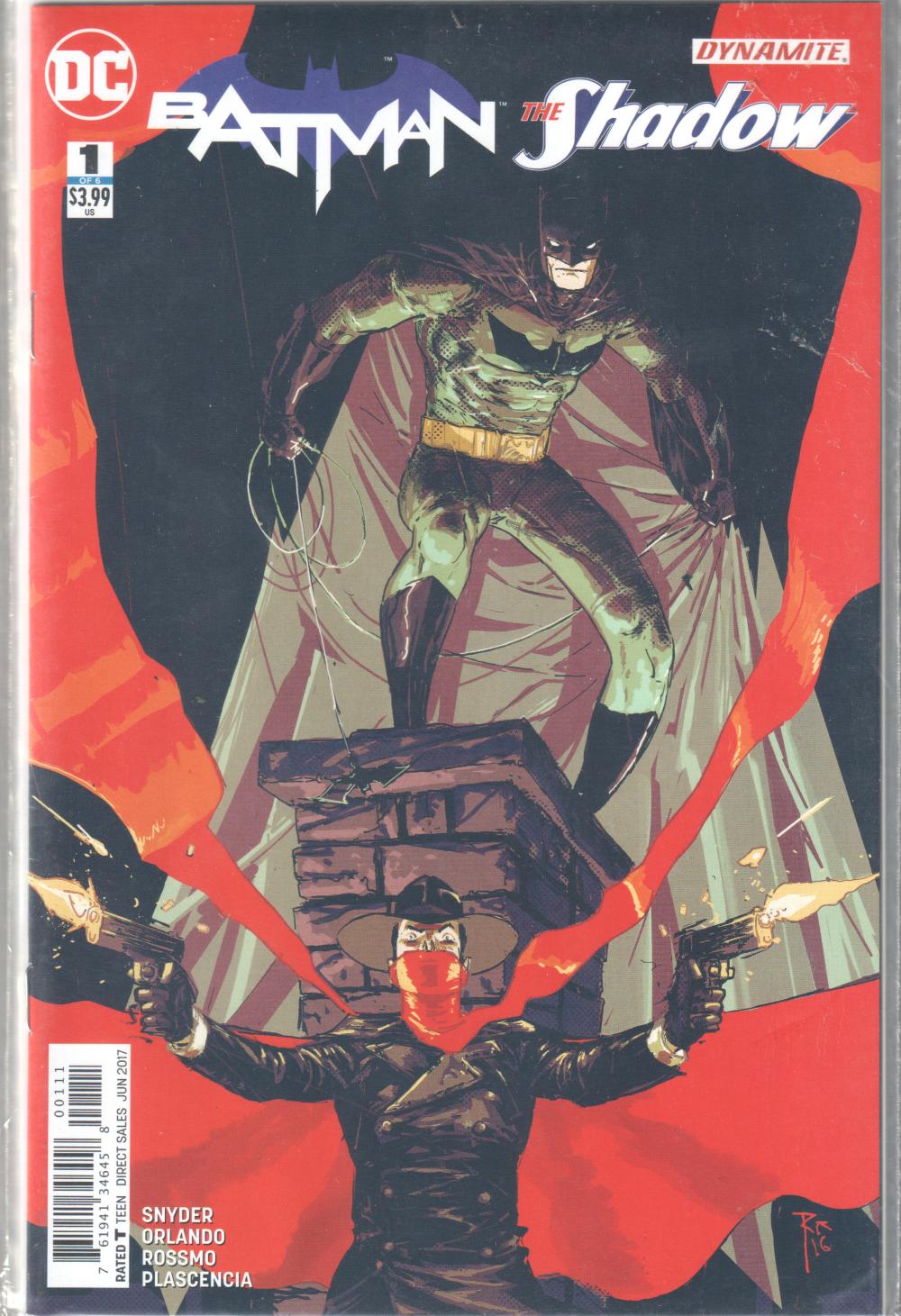 BATMAN/THE SHADOW 1-6 COMPLETE SET