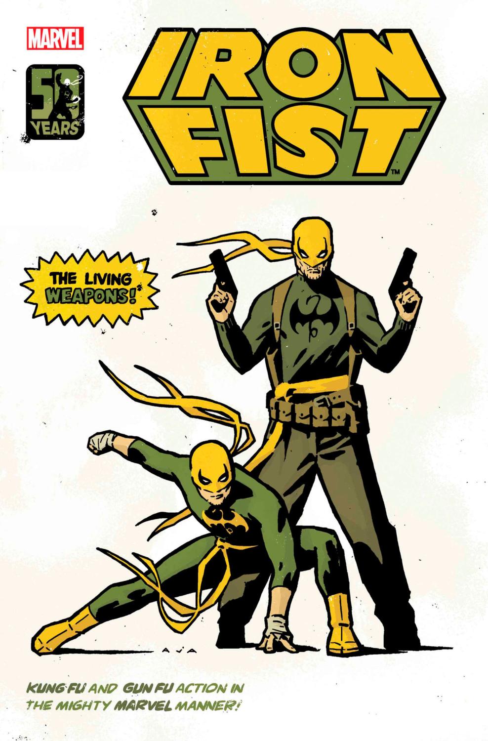 IRON FIST 50TH ANNIVERSARY SPECIAL #1 DAVID AJA VAR CVR C