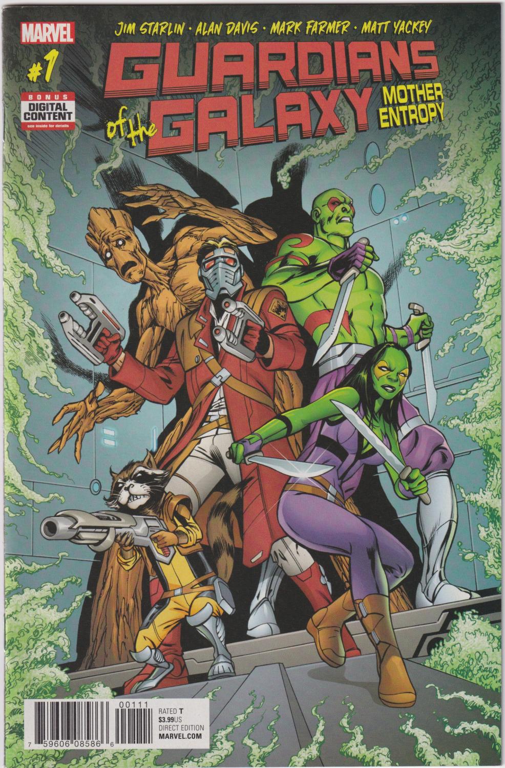 GUARDIANS OF THE GALAXY MOTHER ENTROPY 1-5