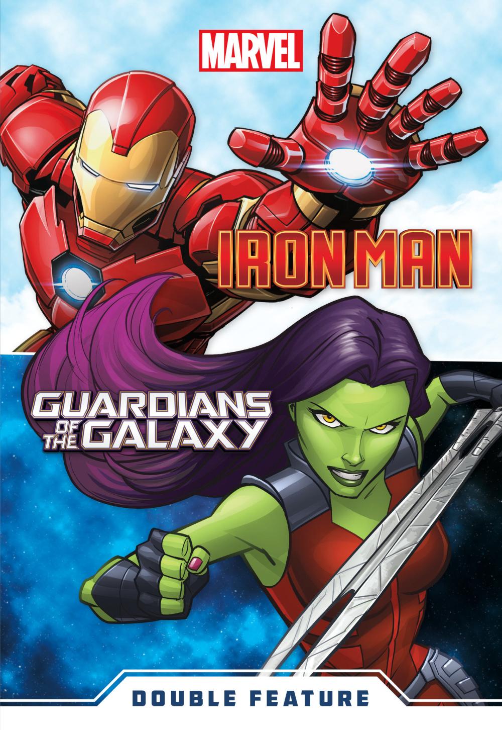 MARVEL DOUBLE FEATURE IRON MAN AND GUARDIANS OF THE GALAXY TP