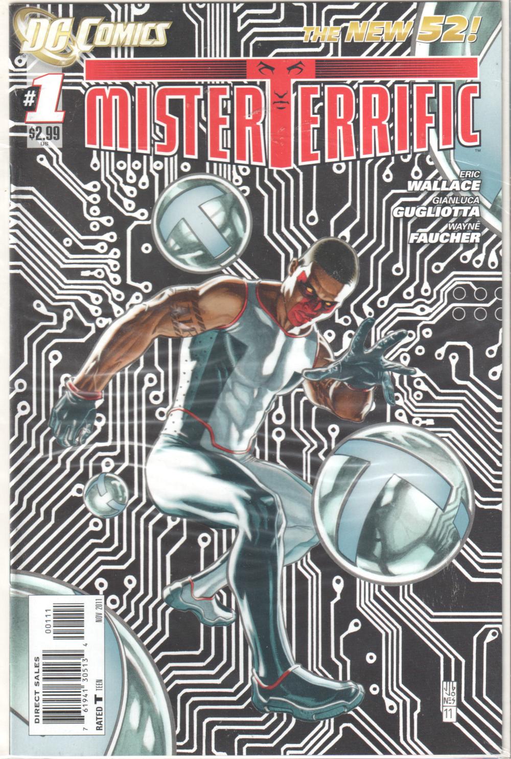 MISTER TERRIFIC #1-8 COMPLETE SET DC 2011