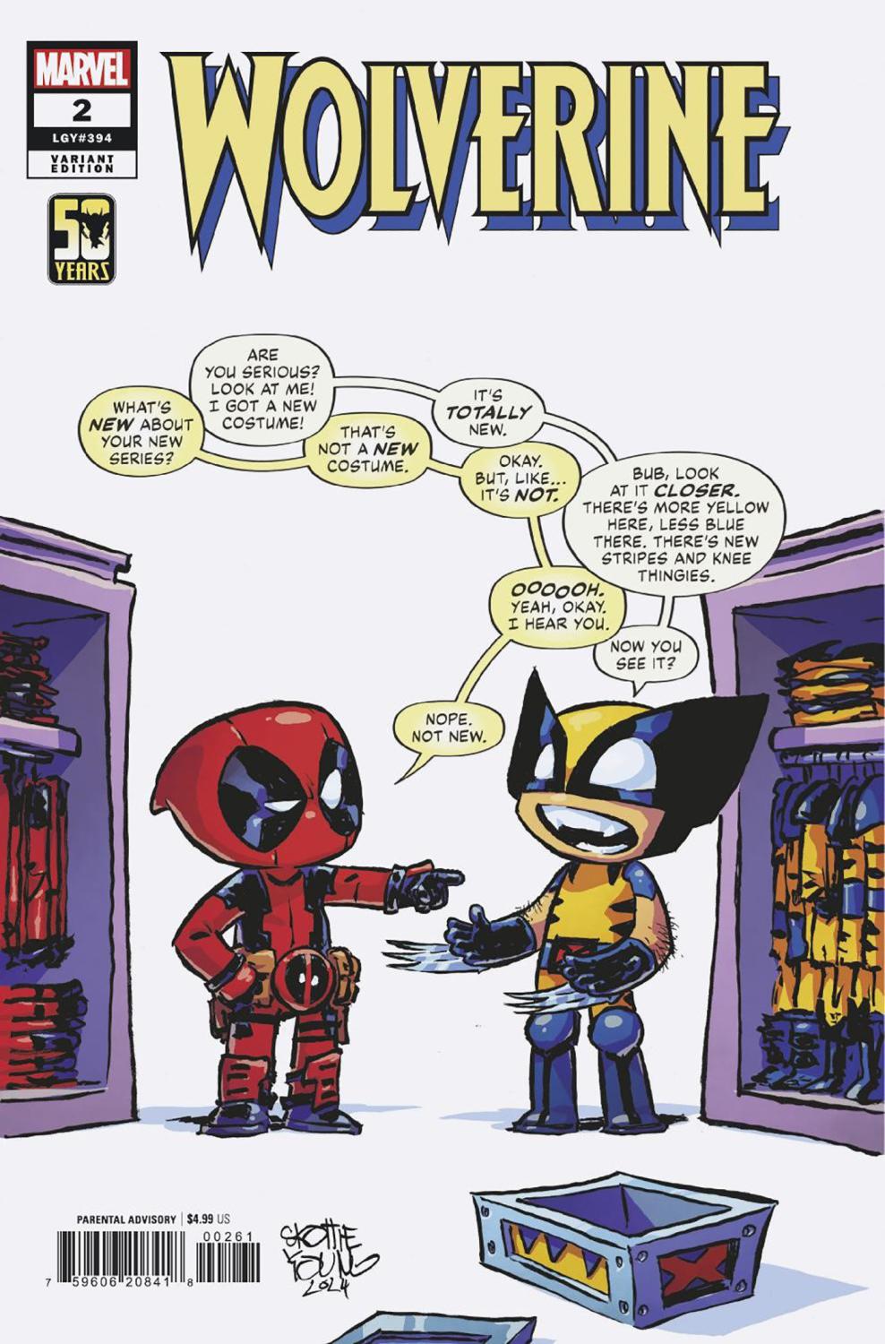 WOLVERINE #2 SKOTTIE YOUNG VAR CVR F