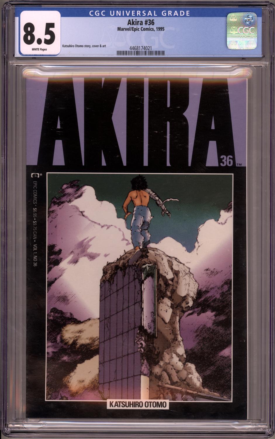 AKIRA #36 CGC 8.5 VF+