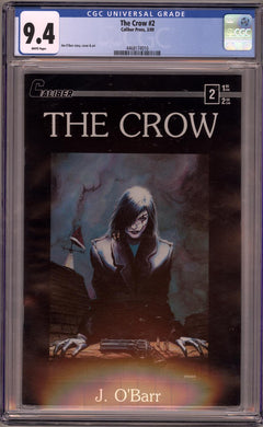 THE CROW #2 CGC 9.4 NM 1ST PRINTING JAMES O'BARR