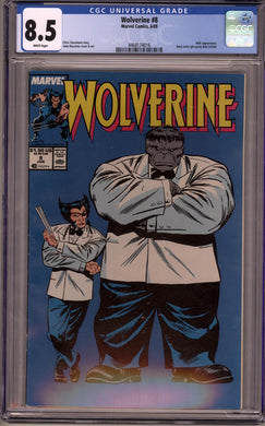 WOLVERINE #8 CGC 8.5 VF+ HULK/ MR. FIXITT