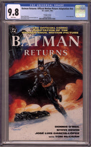 BATMAN RETURNS MOVIE ADAPTATION CGC 9.8 NM/M