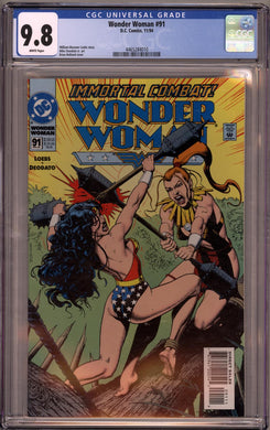 WONDER WOMAN #91 CGC 9.8 NM/M WHITE PAGES