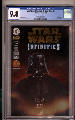 STAR WARS INFINITIES- A NEW HOPE #1 CGC 9.8 NM/M DYNAMIC FORCES EDITION