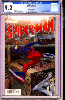 SPIDER-MAN #7 2023 RAMOS VARIANT CGC 9.2 NM- 1ST SPIDER-BOY