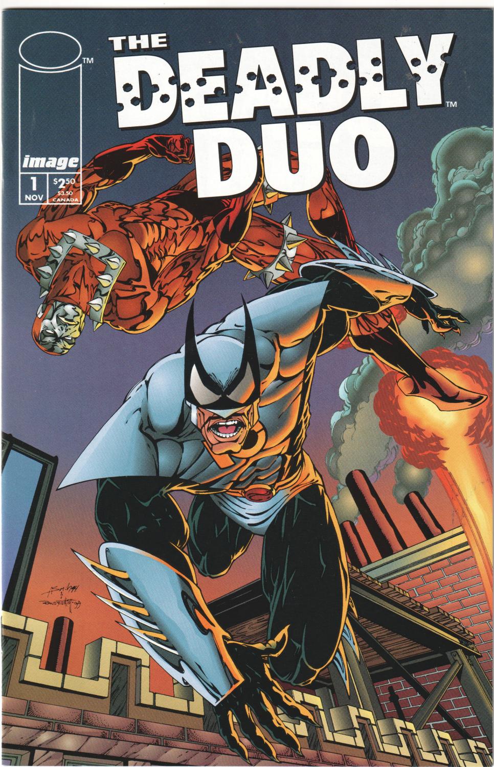 DEADLY DUO 1ST SERIES #1-3 COMPLETE SET IMAGE 1994