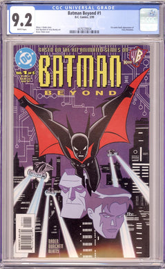 BATMAN BEYOND #1 1999 CGC 9.2 NM- 1ST APPEARANCE TERRY McGINNIS