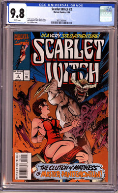 SCARLET WITCH 1994 CGC 9.8 NM/MT 1ST APPEARANCE LORE!