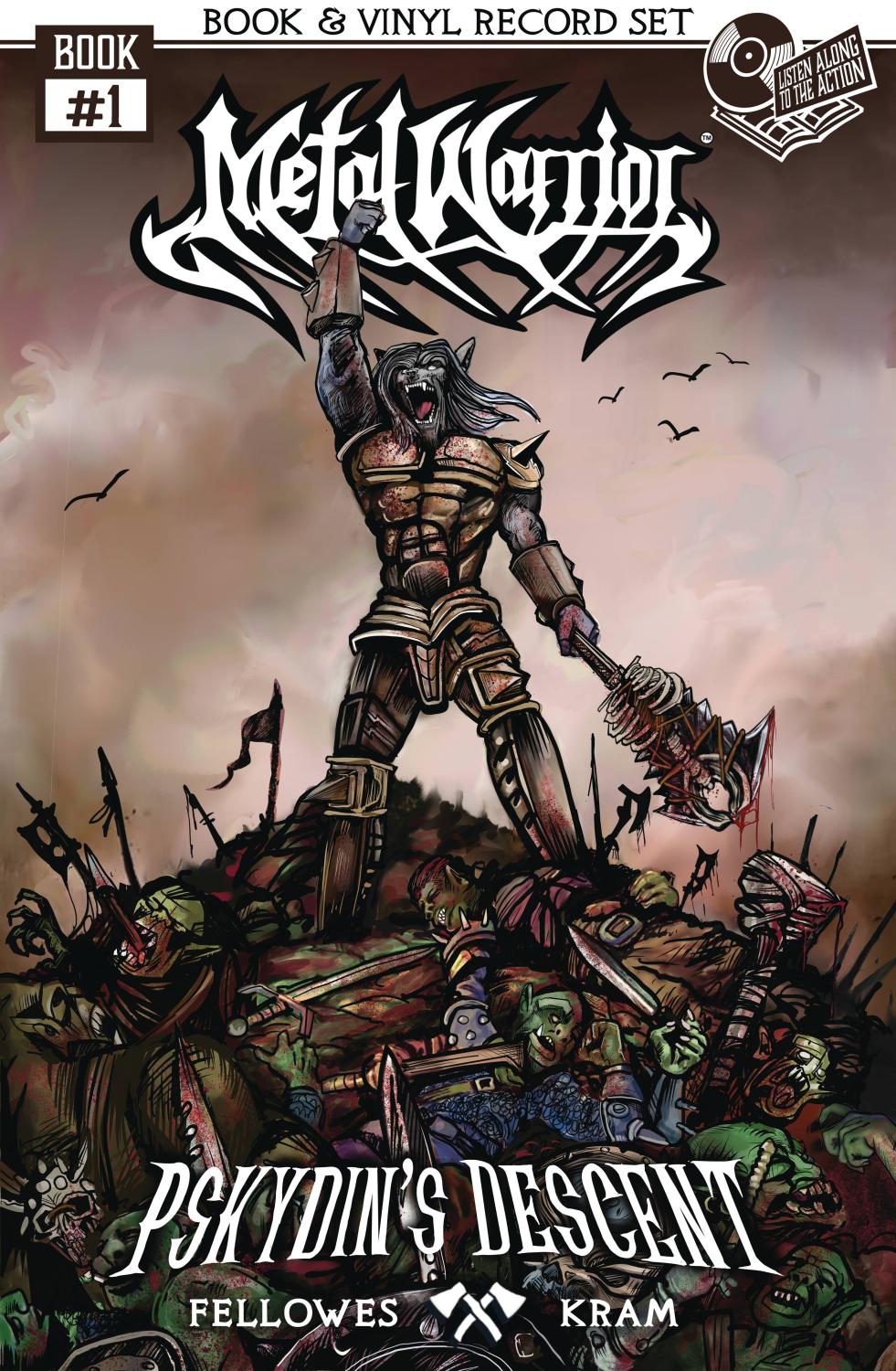 METAL WARRIOR #1 PSYKDINS DESCENT ADVENTURE BEGINS C OF 9