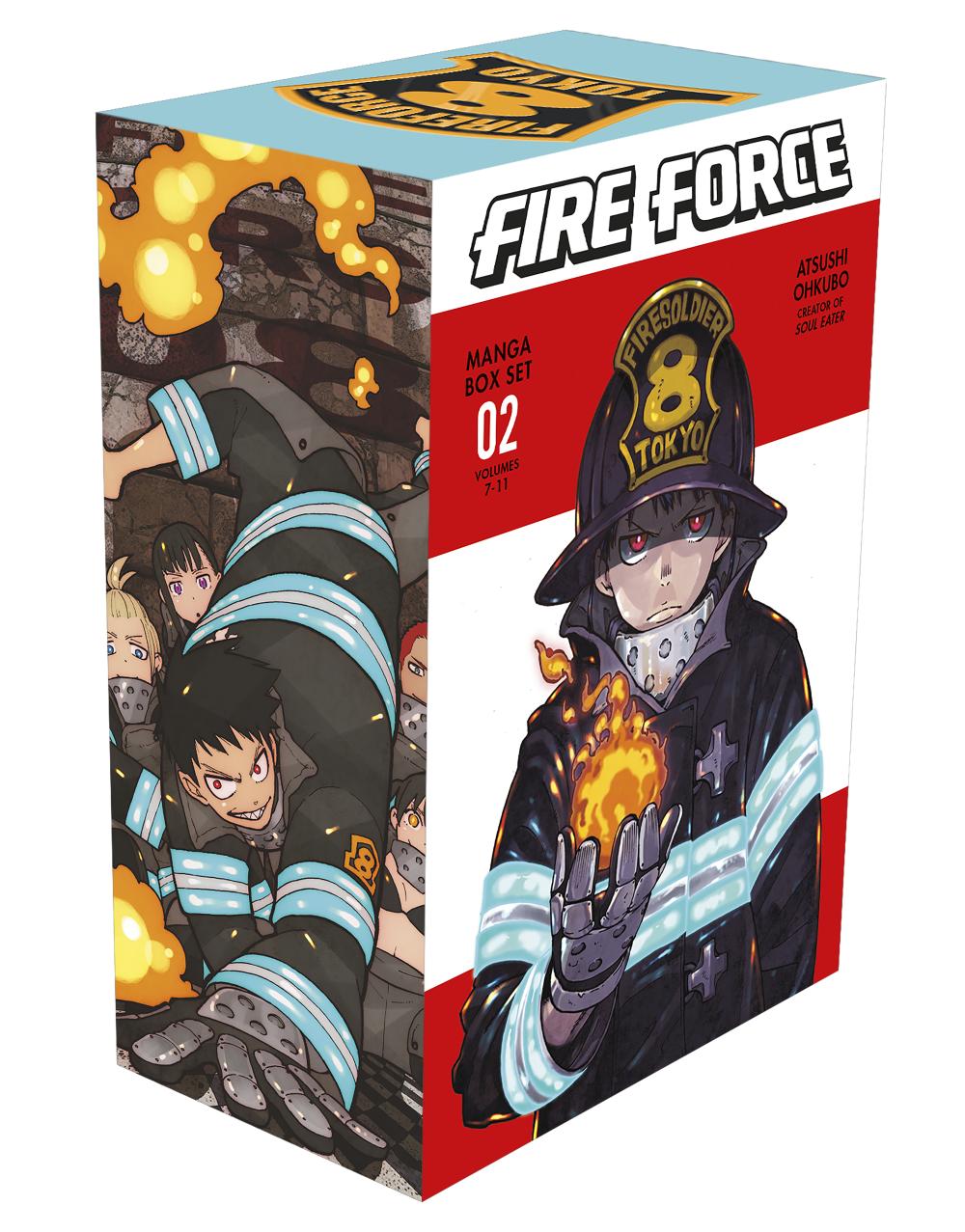 FIRE FORCE MANGA BOX SET 2 VOL7-11