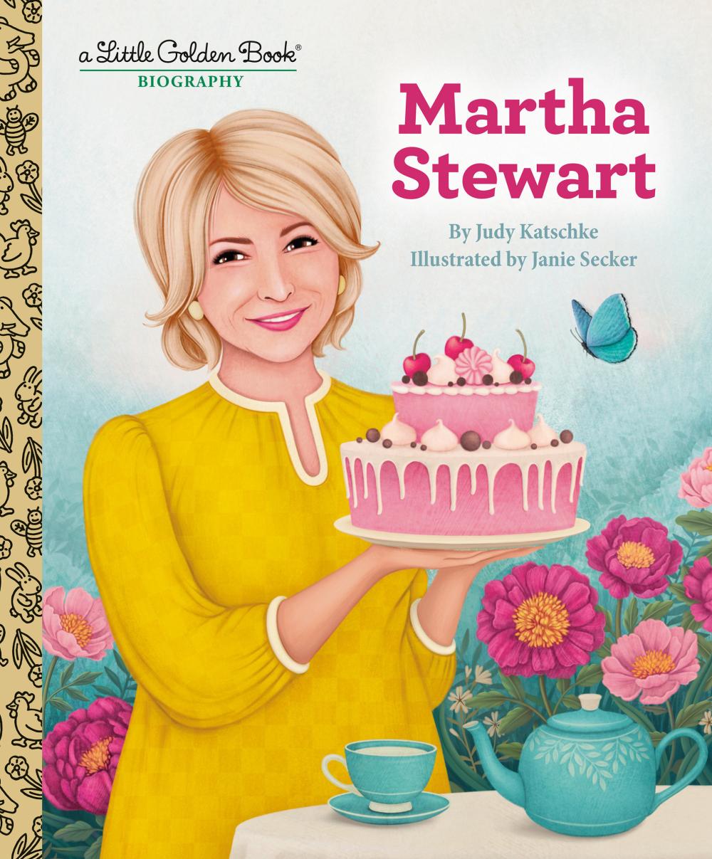 MARTHA STEWART A LITTLE GOLDEN BOOK BIOGRAPHY HC