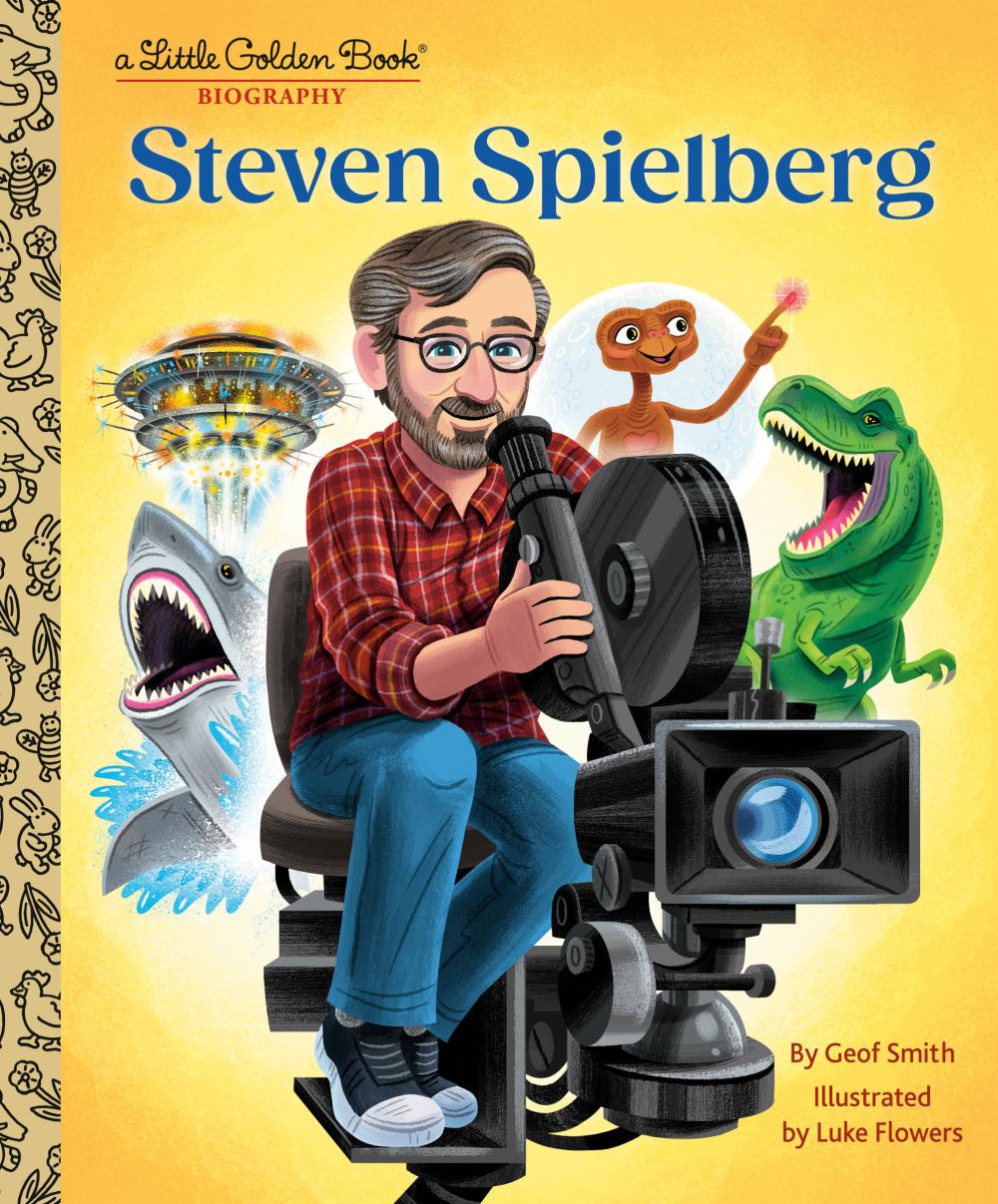 STEVEN SPIELBERG A LITTLE GOLDEN BOOK BIOGRAPHY HC