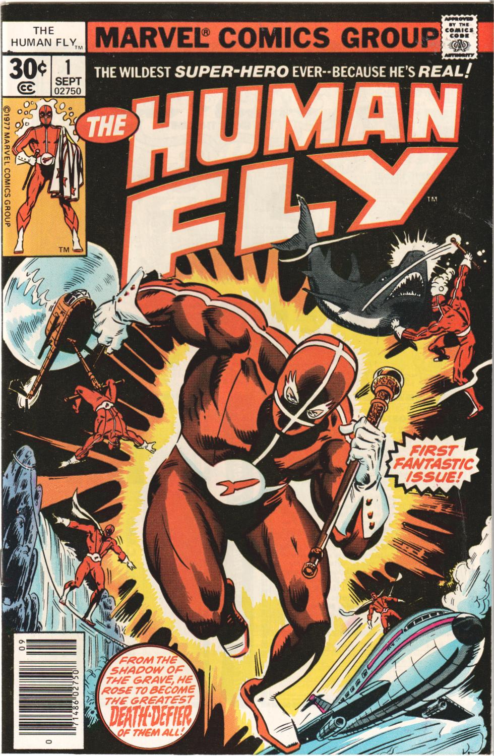 HUMAN FLY 1-19 COMPLETE SET...BECAUSE HE'S REAL!