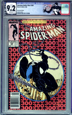 AMAZING SPIDER-MAN #300 CGC 9.2 NM- NEWSSTAND EDITION