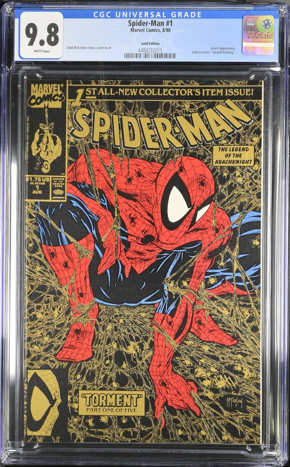 SPIDER-MAN #1 1990 GOLD EDITION CGC 9.8 NM/M