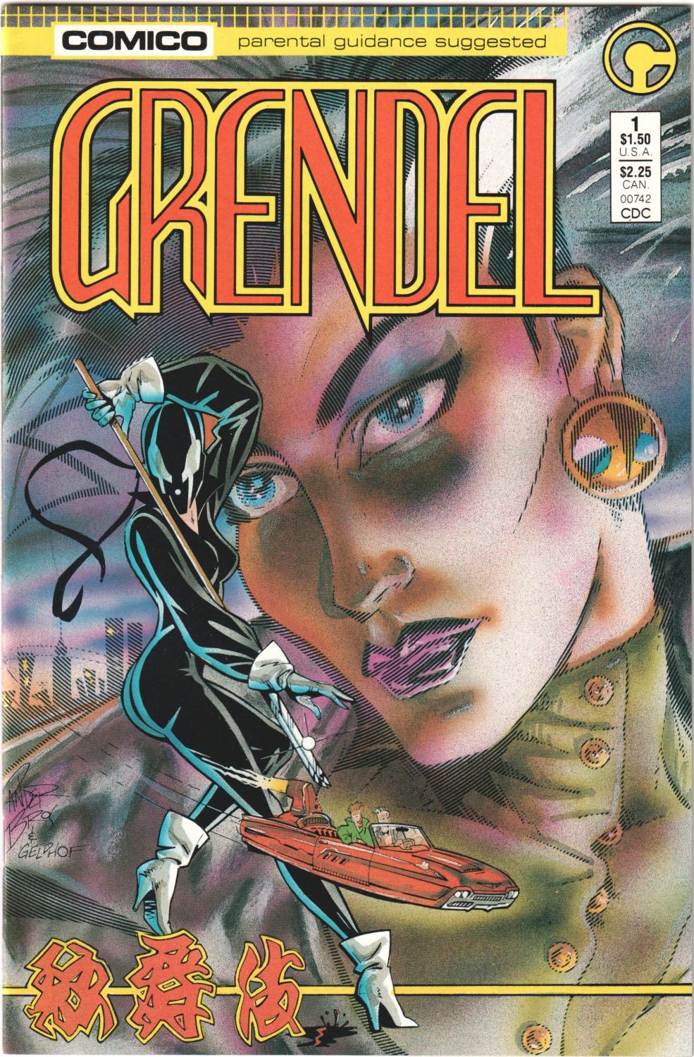 GRENDEL 1-40 COMICO 1986 COMPLETE SET