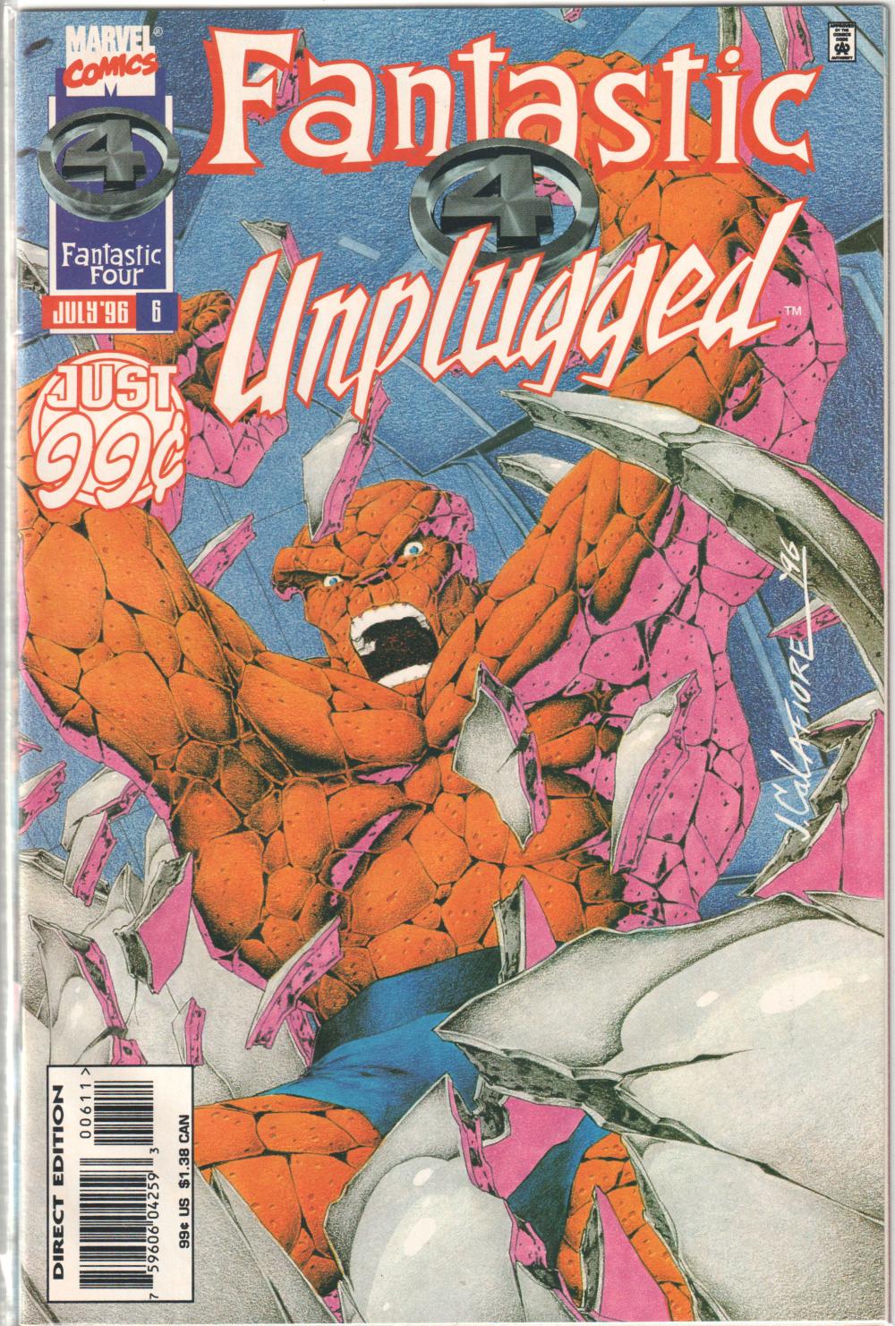 FANTASTIC 4 UNPLUGGED 1-6 COMPLETE SET