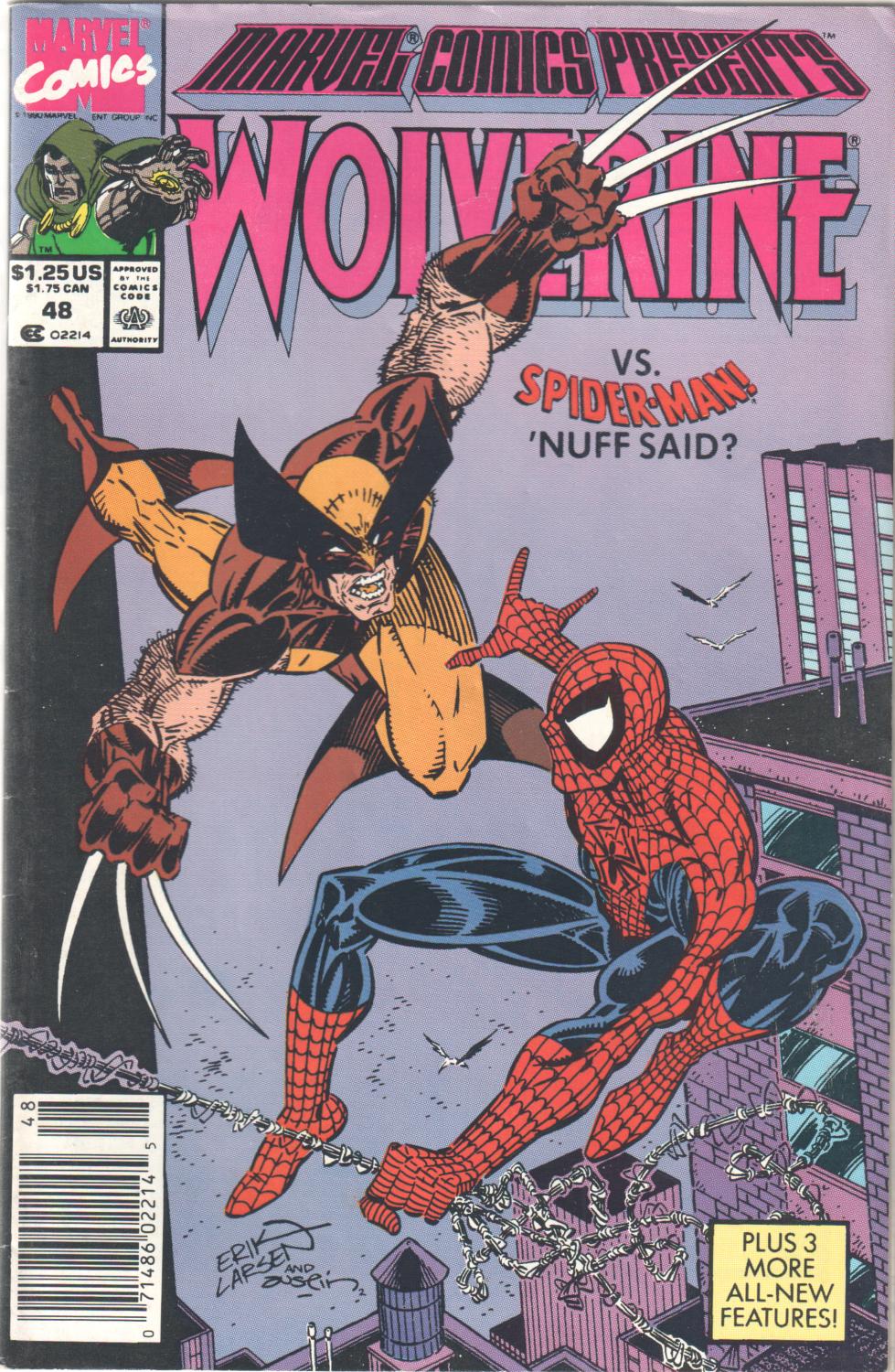 WOLVERINE AND SPIDER-MAN in BREAKING POINT MCP 48-50 COMPLETE SET