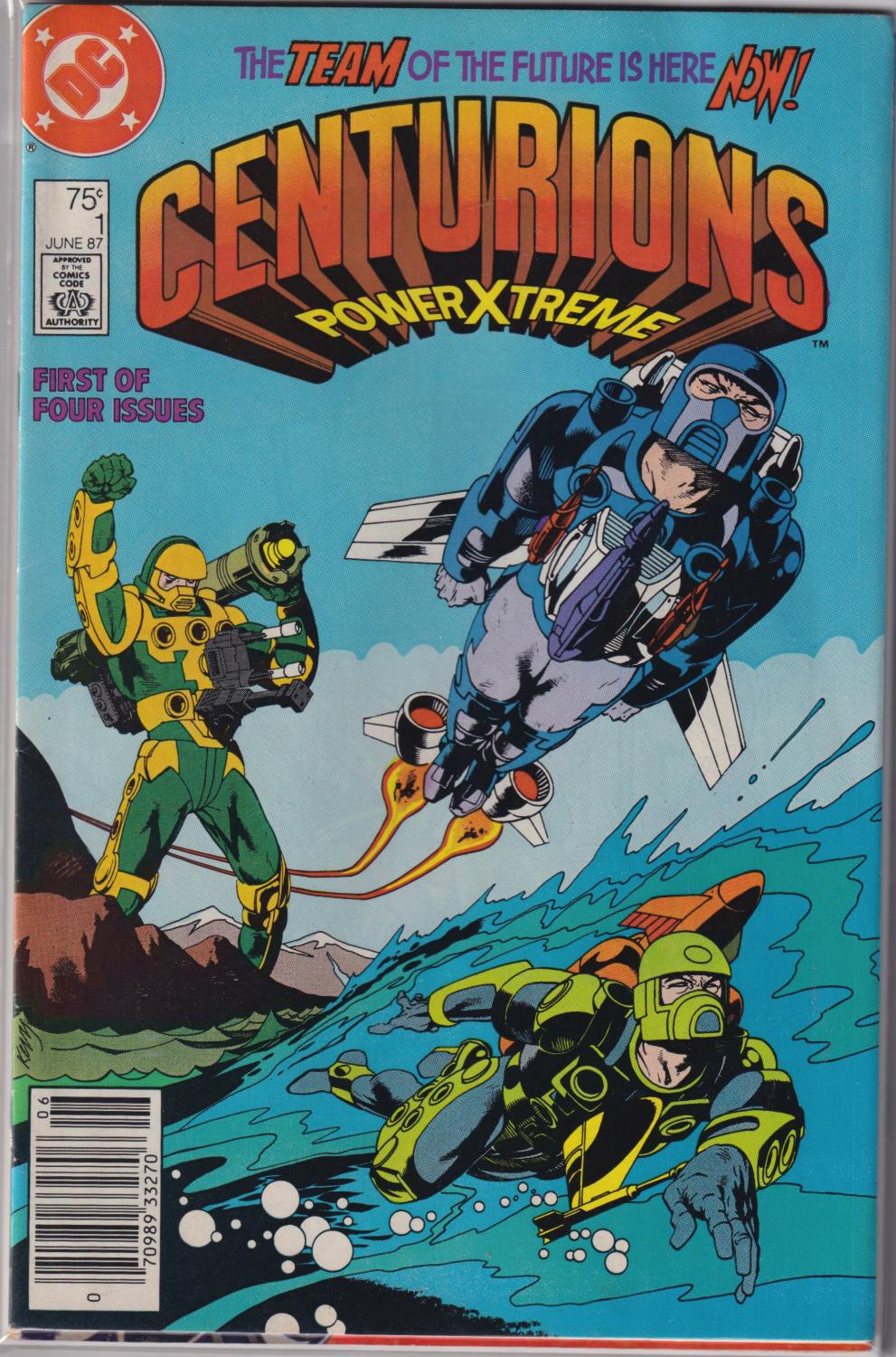 CENTURIONS POWER XTREME #1-4 COMPLETE SET