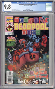 BABY'S FIRST DEADPOOL BOOK #1 CGC 9.8 NM/M