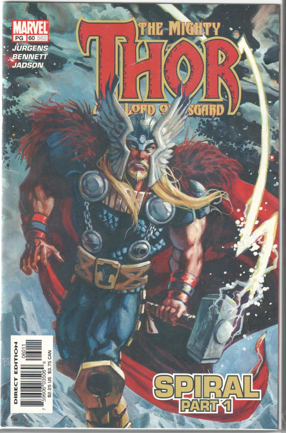 THOR SPIRAL 562-569 COMPLETE SET