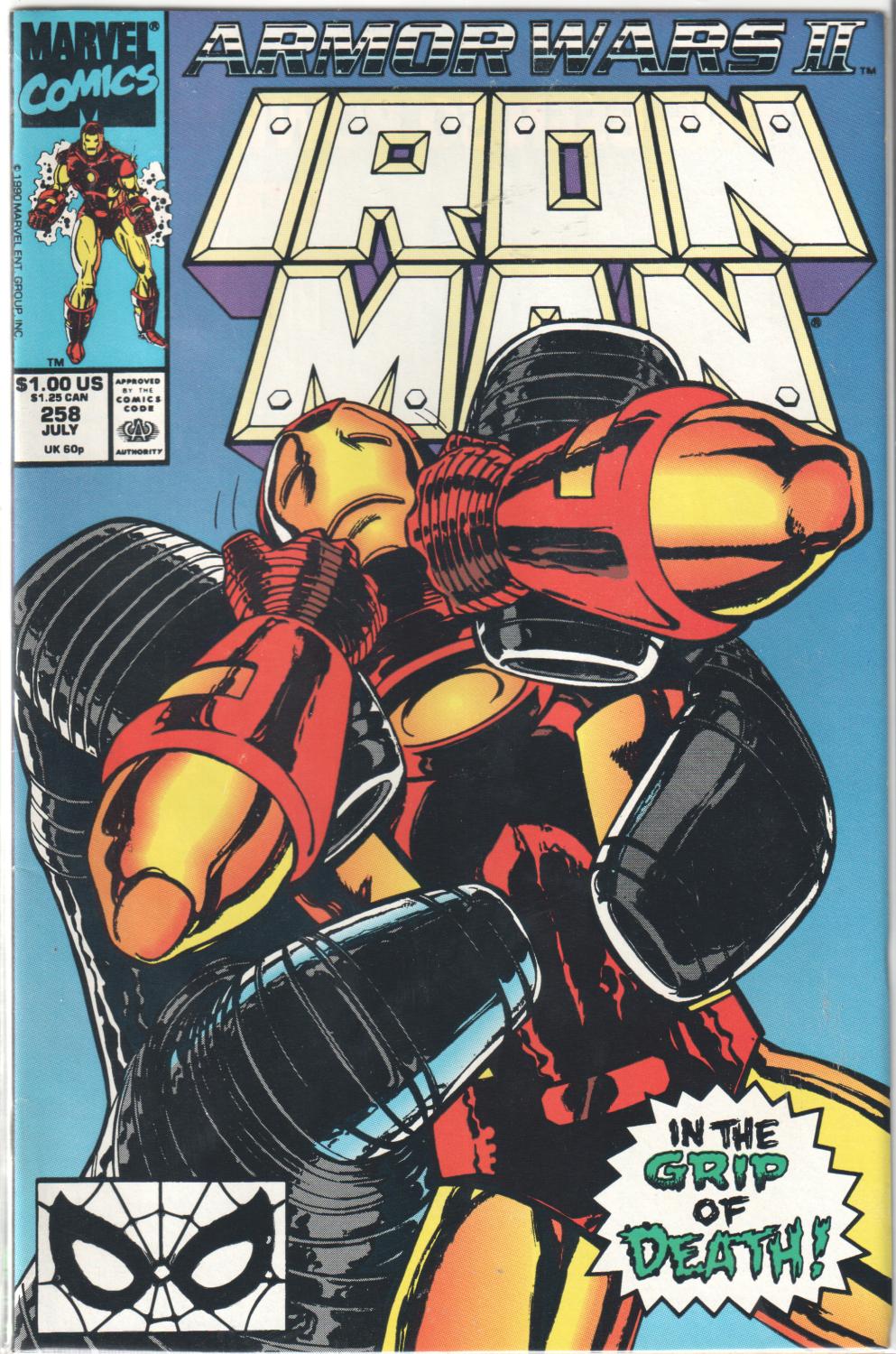 IRON MAN ARMOR WARS II 258-266 COMPLETE SET