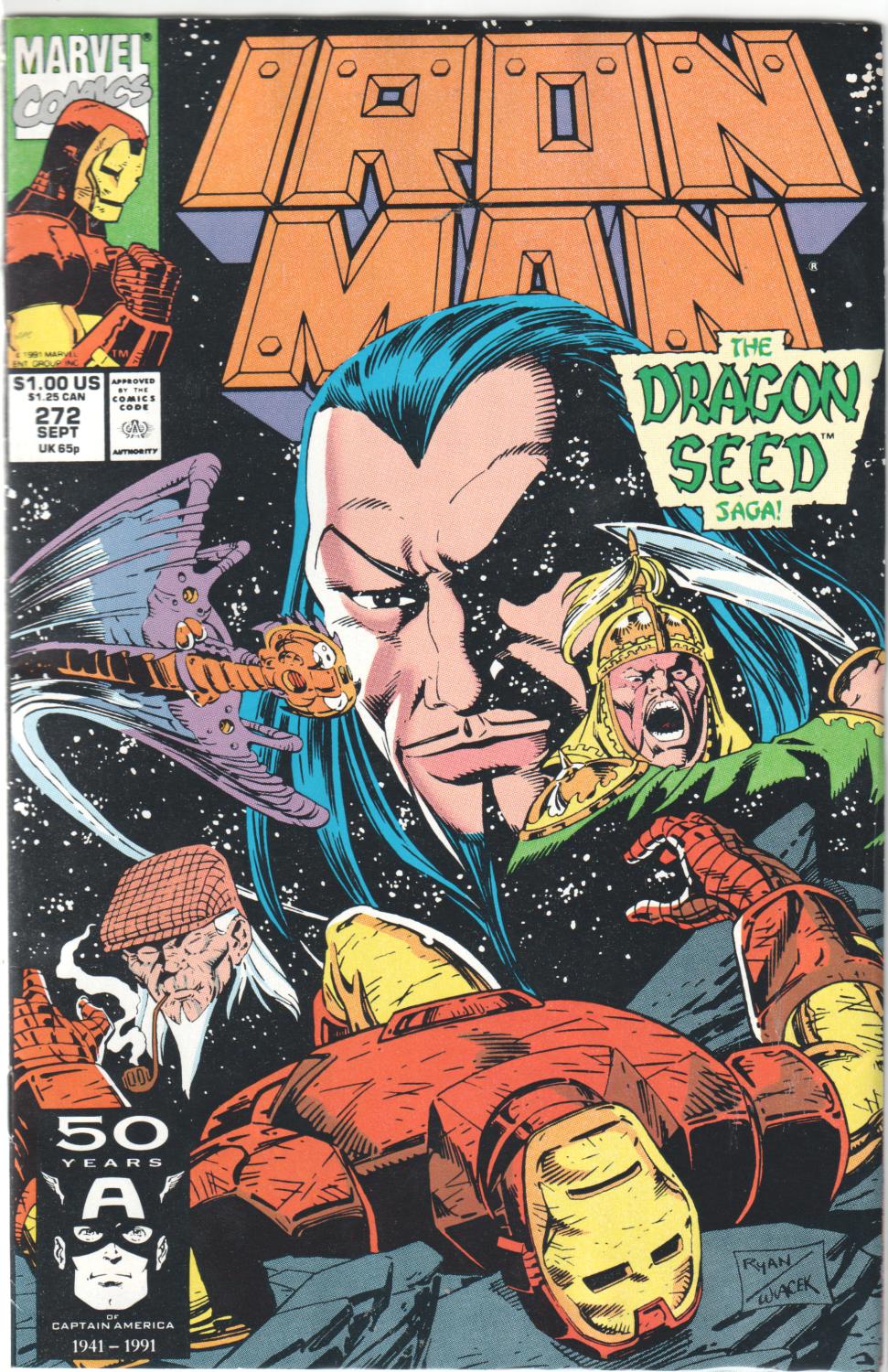 IRON MAN #270-275 DRAGON SEED SAGA COMPLETE SET