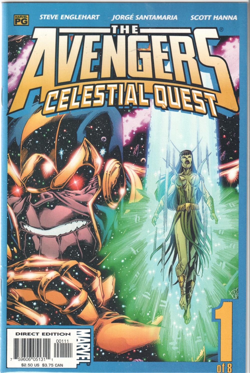 AVENGERS CELESTIAL QUEST 1-8 COMPLETE SET