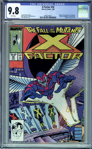 X-FACTOR #24 CGC 9.8 NM/M 1ST ARCHANGEL