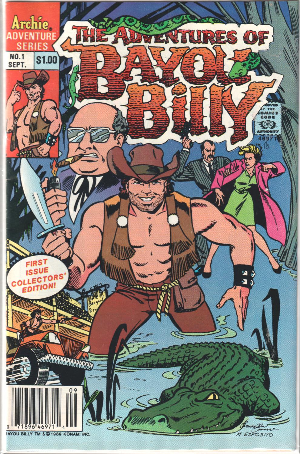 ADVENTURES OF BAYOU BILLY 1-5 COMPLETE SET