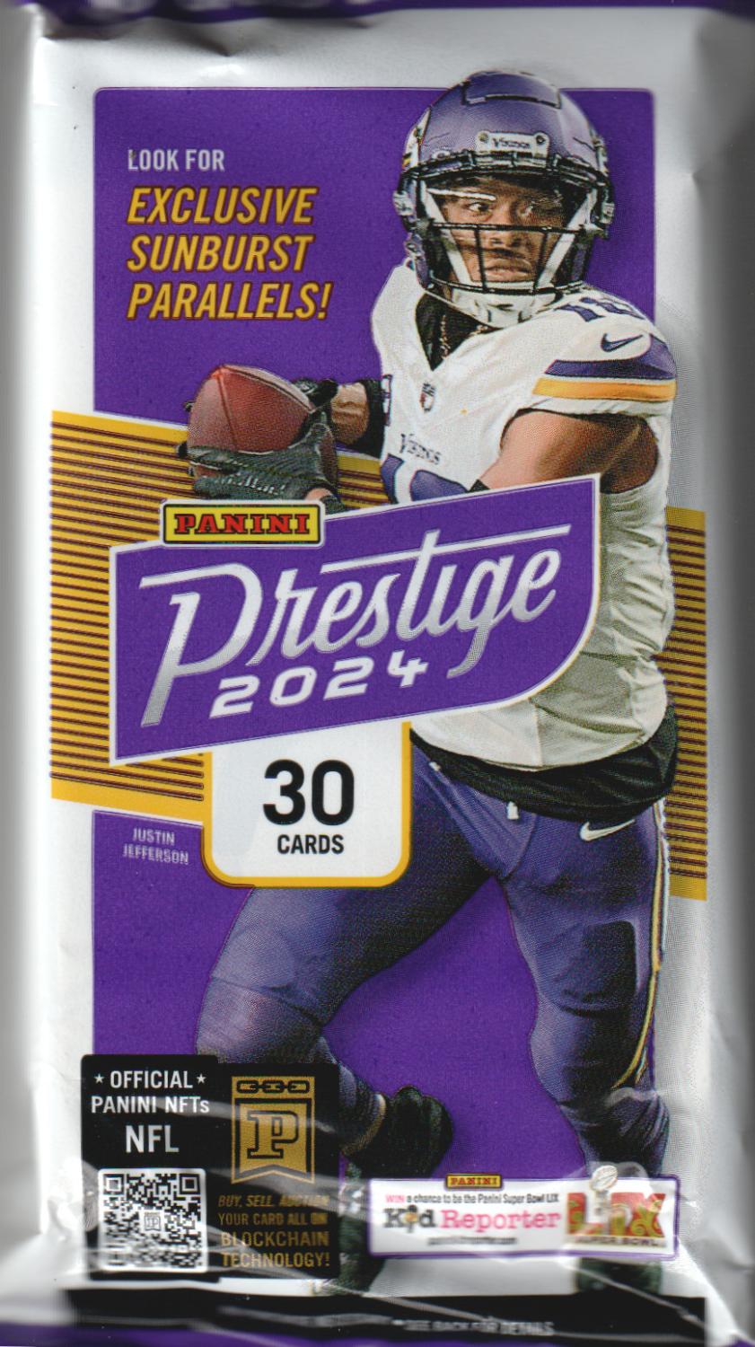 2024 PANINI PRESTIGE FOOTBALL FAT PACK