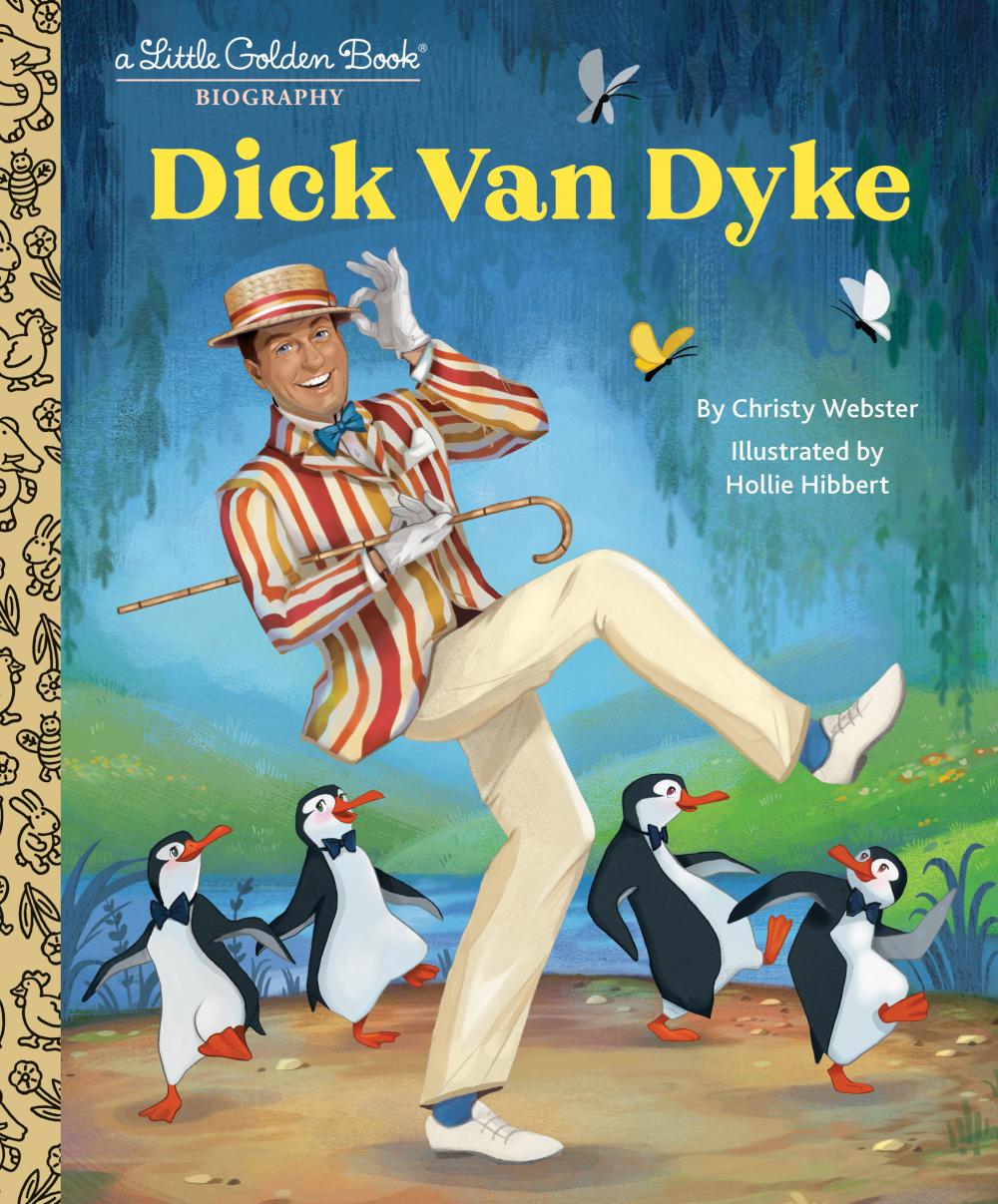 DICK VAN DYKE A LITTLE GOLDEN BOOK BIOGRAPHY HC